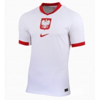Camiseta Polonia Primera Equipación Replica Eurocopa 2024 mangas cortas